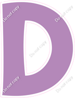 KG 23.5" Individuals - Flat Lavender D