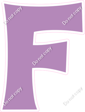 KG 23.5" Individuals - Flat Lavender F