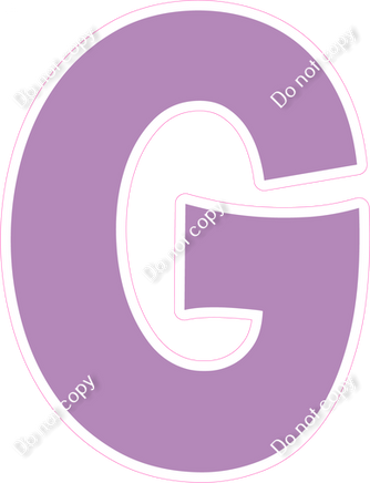 KG 23.5" Individuals - Flat Lavender G