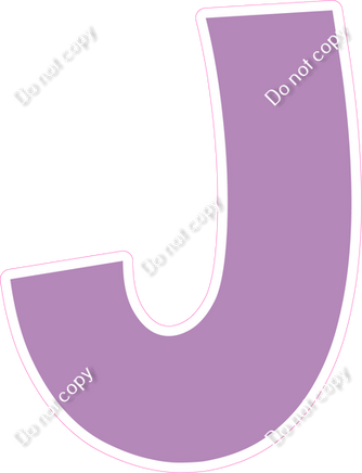 KG 23.5" Individuals - Flat Lavender J