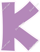 KG 23.5" Individuals - Flat Lavender K