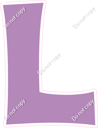 KG 23.5" Individuals - Flat Lavender L