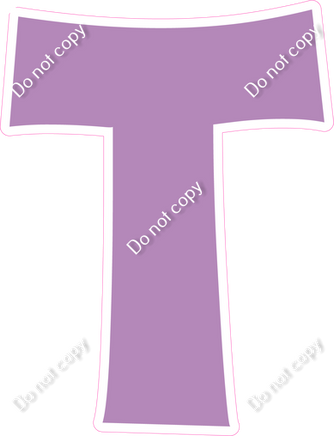 KG 23.5" Individuals - Flat Lavender T