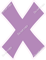 KG 23.5" Individuals - Flat Lavender X