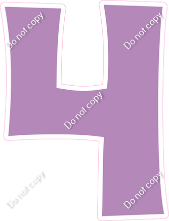 KG 23.5" Individuals - Flat Lavender 4