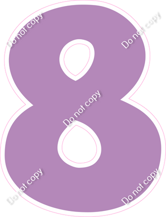 KG 23.5" Individuals - Flat Lavender 8