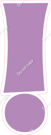 KG 23.5" Individuals - Flat Lavender !