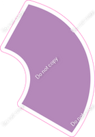 KG 23.5" Individuals - Flat Lavender Apostrophe