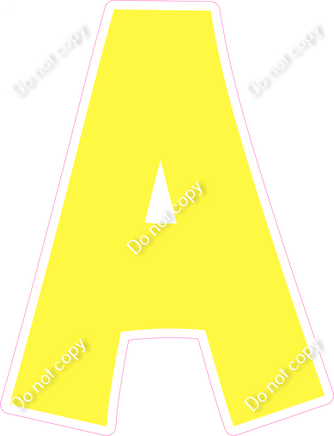 KG 23.5" Individuals - Flat Lemon A