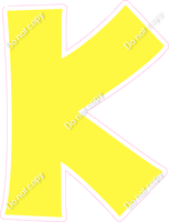 KG 23.5" Individuals - Flat Lemon K