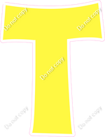 KG 23.5" Individuals - Flat Lemon T