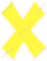 KG 23.5" Individuals - Flat Lemon X