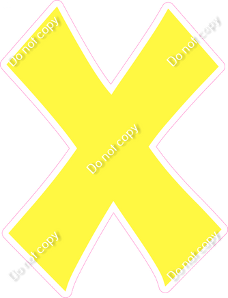 KG 23.5" Individuals - Flat Lemon X