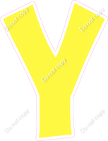 KG 23.5" Individuals - Flat Lemon Y