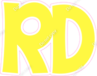 KG 23.5" Individuals - Flat Lemon RD