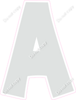 KG 23.5" Individuals - Flat Light Grey A