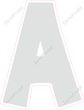 KG 23.5" Individuals - Flat Light Grey A