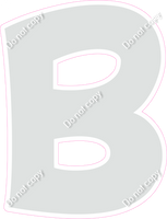 KG 23.5" Individuals - Flat Light Grey B