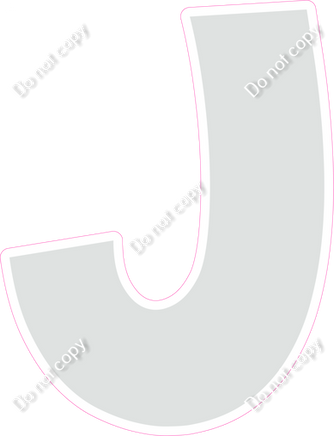 KG 23.5" Individuals - Flat Light Grey J