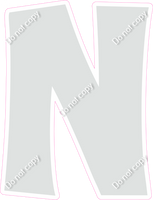 KG 23.5" Individuals - Flat Light Grey N