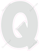 KG 23.5" Individuals - Flat Light Grey Q