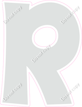 KG 23.5" Individuals - Flat Light Grey R