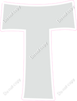 KG 23.5" Individuals - Flat Light Grey T