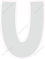 KG 23.5" Individuals - Flat Light Grey U