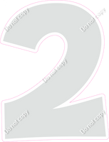 KG 23.5" Individuals - Flat Light Grey 2