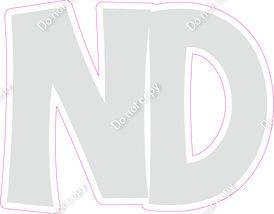 KG 23.5" Individuals - Flat Light Grey ND