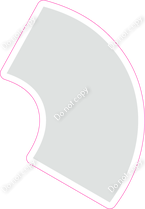 KG 23.5" Individuals - Flat Light Grey Apostrophe