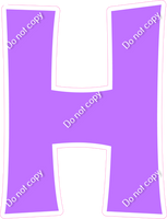 KG 23.5" Individuals - Flat Lilac H