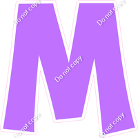 KG 23.5" Individuals - Flat Lilac M