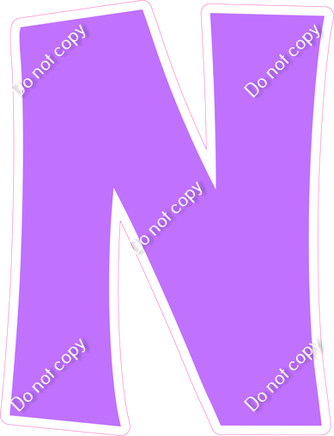 KG 23.5" Individuals - Flat Lilac N