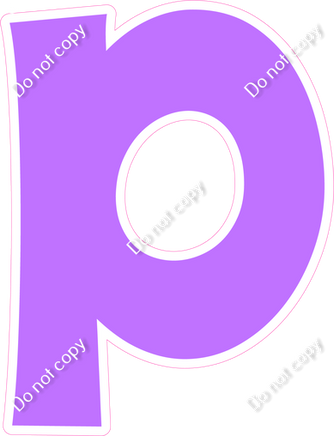 KG 23.5" Individuals - Flat Lilac P