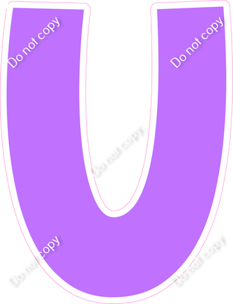 KG 23.5" Individuals - Flat Lilac U