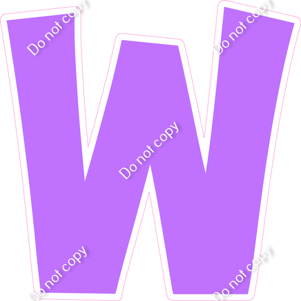 KG 23.5" Individuals - Flat Lilac W