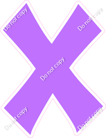 KG 23.5" Individuals - Flat Lilac X