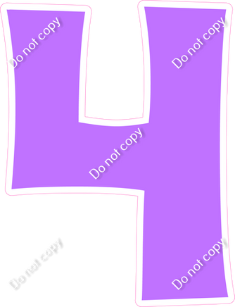 KG 23.5" Individuals - Flat Lilac 4