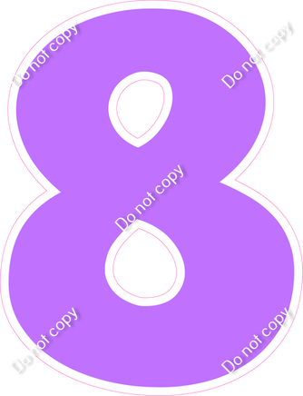 KG 23.5" Individuals - Flat Lilac 8