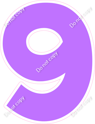 KG 23.5" Individuals - Flat Lilac 9