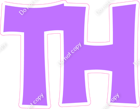 KG 23.5" Individuals - Flat Lilac TH