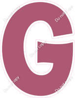 KG 23.5" Individuals - Flat Mauve G