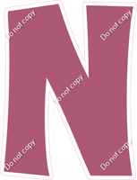 KG 23.5" Individuals - Flat Mauve N