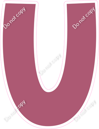 KG 23.5" Individuals - Flat Mauve U