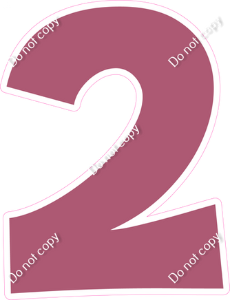 KG 23.5" Individuals - Flat Mauve 2