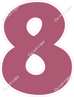 KG 23.5" Individuals - Flat Mauve 8