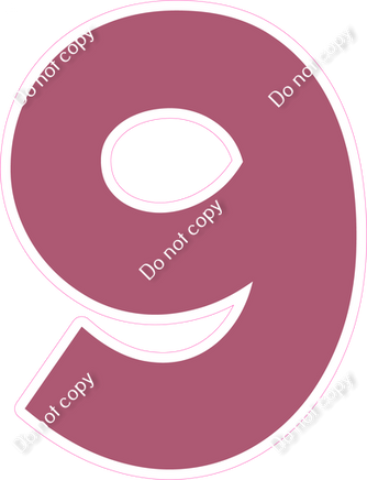 KG 23.5" Individuals - Flat Mauve 9