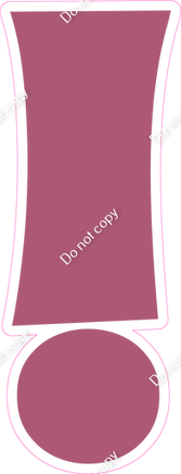 KG 23.5" Individuals - Flat Mauve !