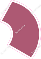 KG 23.5" Individuals - Flat Mauve Apostrophe